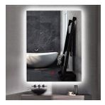 80x120(h) cm Buğu Çözücülü Ledli Banyo Aynası