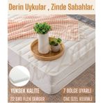80X200 / 160X200X12 Cm Katlanır Sünger Yatak - 160 x 200 cm