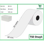 80x30 Metre Termal Yazarkasa ve Adisyon Rulosu 100 Adet