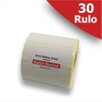 80X30 Termal Etiket | 30 Rulo Barkod Etiketi