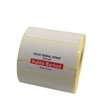80x30 Termal Etiket | Rulo Barkod Etiketi | Kalite Barkod