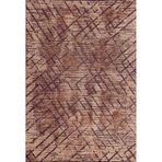 80x300 cm Aleksandrov Kahverengi Modern Yün El Dokuma Modern Geometrik Etnik Eskitme Desenli Boho Oturma Odası Salon Yolluk Koridor Mutfak Halısı