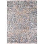 80x300 cm Krasnoyarsk Altın Zikzak Yün El Dokuma Modern Geometrik Etnik Eskitme Desenli Boho Oturma Odası Salon Yolluk Koridor Mutfak Halısı