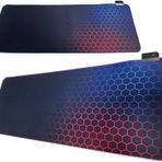 80x30cm Büyük Boy Xxl Resimli Mouse Pad Rgb Led Işıklı Gaming Gamer Oyuncu Mousepad (PETEK)