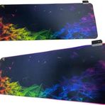 80x30cm Büyük Boy Xxl Resimli Mouse Pad Rgb Led Işıklı Gaming Gamer Oyuncu Mousepad (PRİZMA)