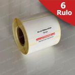 80X40 Termal Etiket 6 Rulo Barkod Etiket Kalite Barkod