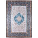 80x400 cm Bratsk Antrasit Madalyon Yün El Dokuma Modern Geometrik Etnik Eskitme Desenli Boho Oturma Odası Salon Yolluk Koridor Mutfak Halısı
