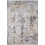 80x400 cm Kirman Altın Modern Yün El Dokuma Modern Geometrik Etnik Eskitme Desenli Boho Oturma Odası Salon Yolluk Koridor Mutfak Halısı