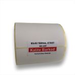 80X50 Termal Etiket | Rulo Barkod Etiketi
