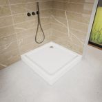 80X80 Kare Monoblok Duş Teknesi H:12 cm