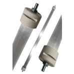 82 cm Montajlı Infrared Ufo Isıtıcı Elektrikli Soba Camı Porselen Başlıklı 23 mm