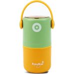 820 ml Sızdırmaz 2 Kaseli 304 Paslanmaz Çelik Lunch Box Yeni Nesil Sefer Tası Kaşıklı Askıl� - Çok Renkli