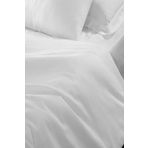 83 Tel Pamuk Saten Çift Kişilik Otel Çarşafı (Yatak Çarşafı) Flat 240X280