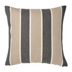 84606987 Ikea Korallbuske Antrasit-Bej 50X50 Cm Kırlent Kılıfı