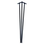 85 cm Petek Üstü Raf & Dresuar Ayağı Metal Profil Boru Firkete Ayak Yüksek Bar Masası 1 Adet Pingolu