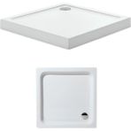 85 x 85 Kare Monoblok Duş Teknesi H:10 cm