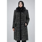 8513 Aylin Triko Kaban Kürklü