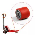 85X70x20 Mm Transpalet Tekeri Rpr Rulmanlı Bilyalı Kırmızı Tekerlek Palet Taşıma Arabası Tekeri