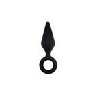 8,7 cm Halkalı Silikon Anal Tıkaç (Plug)
