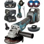 88W 10AH Kömürsüz Motor Çift Akülü Taşlama Spiral Makinesi - Seçenek 1