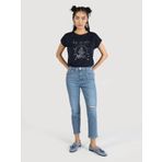891 Maya Slim Fit Normal Bel Dar Paça Mavi Kadın Jean Pantolon Cl1064319
