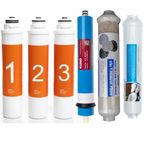 895 Sulook Waterlife Su Arıtma Cihazı Uyumlu Tak-Çevir 6'lı Filtre Seti, Lg Membranlı
