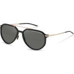 8990 A 59 Porsche Design Polarize Damla Model Erkek Güneş Gözlüğü - Siyah