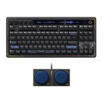 8BitDo Retro 87 Mekanik Klavye, Çalışırken Değiştirilebilir Kailh Anahtarları, RGB Arka Işık, Programlanabilir Düğmeler, Windows ve Android için Kablosuz 2.4G/Bluetooth/USB-C - Mecha Break: Panter