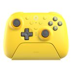 8Bitdo Ultimate 2 Bluetooth Controller for Switch/Switch 2 ve Windows PC, TMR Joystick'li Switch Pro Kumandası, Değiştirilebilir Hall Efekti/Dokunmatik Tetikleyiciler, Titreşim ve Hareket Kontrolü