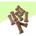 8cm 10LU Ciğerli Naturel Press Köpek Ödül Kemiği