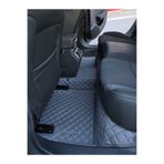 8D OTO PASPASI RENAULT RENO CLİO SYMBOL 2007 - 2012 Uyumlu DYNAMIC FÜME GRİ Araca Özel Havuzlu Deri Paspas