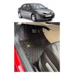 8D Renault Megane 2 2006-2010 Arası 8d Havuzlu Paspas Takımı - Siyah