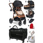 8in 1 Yeni Doğan Set Baby Home 946 Travel Sistem Bebek Arabası 560 Bebek Oyun Parkı Yatak Beşik