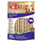 8in1 190 gr Delights Beef Twisted Sticks Burgu Çubukları