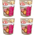 8in1 4x80 gr Fillets Pro Skin ve Coat Keten Tohuğumu Yağı Aromalı Köpek Ödülü