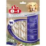 8in1 8ın1 Delights Burgu Çubuk Köpek Ödül Kemiği Sığır Etli (35LI) 190GR