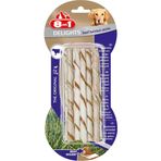 8in1 Delights Beef Twisted Sticks Biftekli Burgu 55 gr 10'lu Köpek Ödül Kemiği