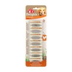 8in1 Delights Bones Small 7'li XS Köpekler için Tavuklu Ağız Bakım Pres Kemik