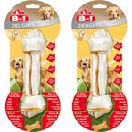 8İn1 Delights Bones Tavuklu Düğümlü Köpek Ödül Kemiği (L) 85Gr X 2 Adet