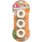 8in1 Delights Tavuklu Halka Köpek Kemiği 3 Adet