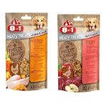 8in1 Freeze Dried 2 Çeşit Karma Köpek Ödülü 50 Gr. X 2 Adet