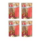8in1 Freeze Dried Ördek ve Elmalı Köpek Ödülü 50 gr. x 4 Adet