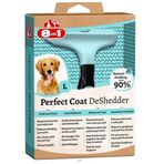 8in1 Perfect Coat DeShedder Furminator Büyük Irk Uzun Tüylü Köpek Tarağı