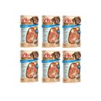 8in1 Tasties Sushi Rolls Tavuk ve Balıklı 6x85 gr Köpek Ödülü