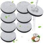 8'li paket su filtresi MicroDisc Brita Fill & Go su filtresi şişeleri için sürahi, su filtresi diskleri PFAS, klor, mikro partikülleri, içme suyundaki diğer tat bozucu maddeleri azaltır