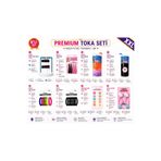 8'li Set Çok Renkli Premium XXL Kız Çocuk Karma Saç Tokası Seti Yıldız Klips ve Kedi Figürlü. asel ss7
