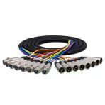8'Li Snake Kablo Xlr3 Dişi - Xlr3 Erkek (Xlr-805)