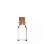 8ml penisilin şişe mantar kapaklı, şeffaf şişe, mantar tıpalı şişe, süs şişesi, hediyelik şişe, organizasyon şişesi, şeker şişesi, 12 adet