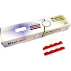 8mm Kırmızı Plastik Spiral 100 Adet, Dayanıklı ve Esnek Bağlantı Çözümü - Seçenek 1 - Ahşap - Bej - Siyah