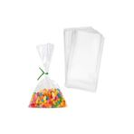 8X17 Cm Şeffaf Jelatin Poşet 50 Adet